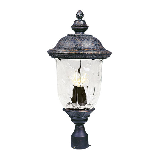 Maxim 40420WGOB - Carriage House VX 3 Light 27" Post Light