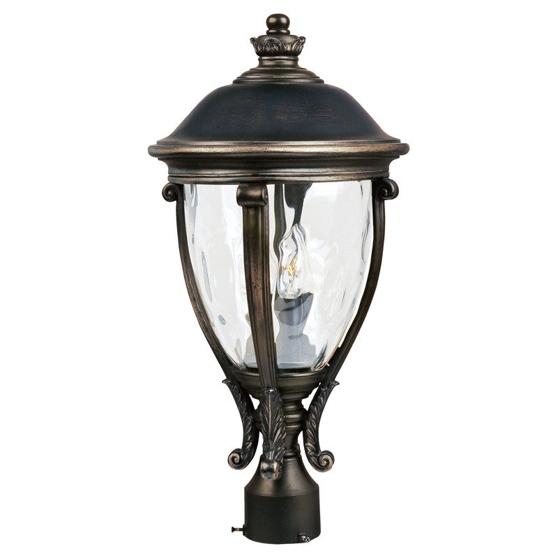 Maxim 41421WGBK - Camden VX 3 Light 23" Post Light