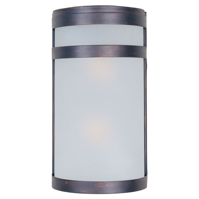 Maxim 5002FTOI - Arc 2 Light 12" Wall Sconce