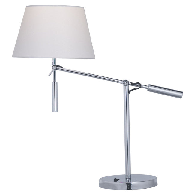 Maxim 50147WAPC - Hotel 1 Light 31" Table Lamp