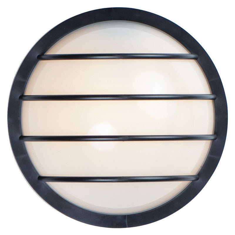 Maxim 51112FTBK - Bulwark 1 Light 10" Wall Sconce