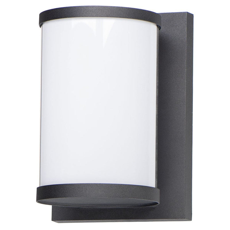 Maxim 52126WTBK - Barrel 1 Light 10" Wall Sconce