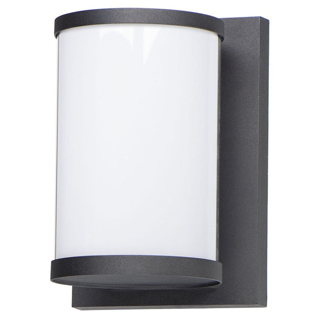 Maxim 52126WTBK - Barrel 1 Light 10" Wall Sconce
