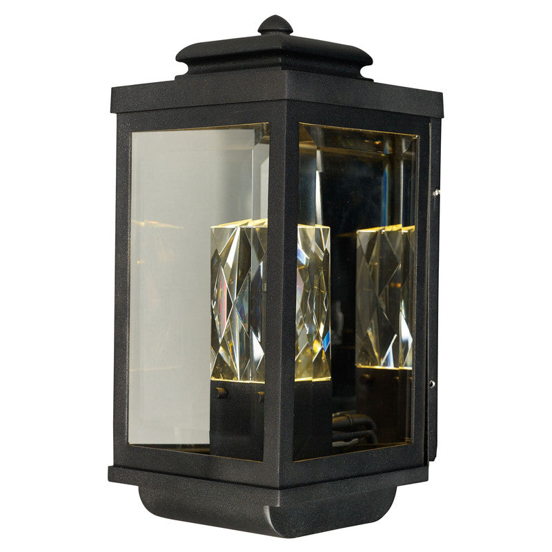 Maxim 53524CLGBK - Mandeville 2 Light 16" Wall Sconce