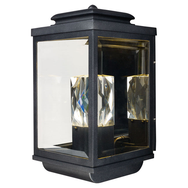 Maxim 53526CLGBK - Mandeville 2 Light 18" Wall Sconce