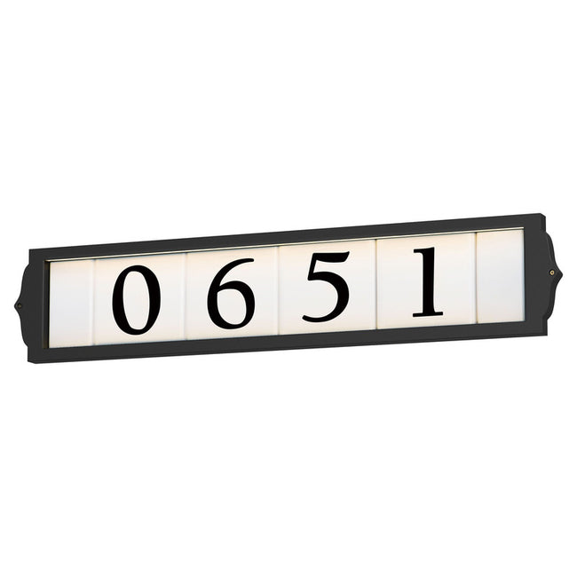 Maxim 53650BK - 25" LED Address Frame - Classic