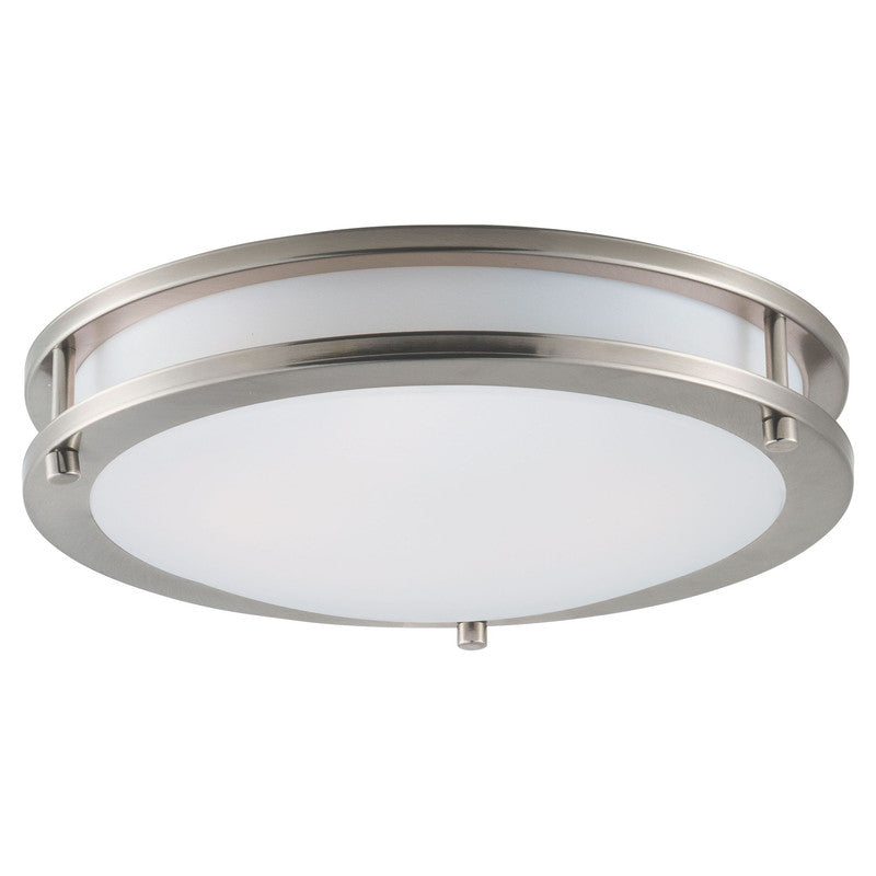 Maxim 55542WTSN - Linear 1 Light 12" LED Flush Mount