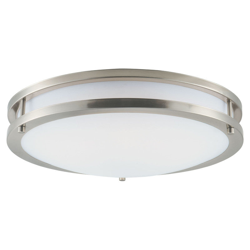 Maxim 55544WTSN - Linear 1 Light 16" LED Flush Mount