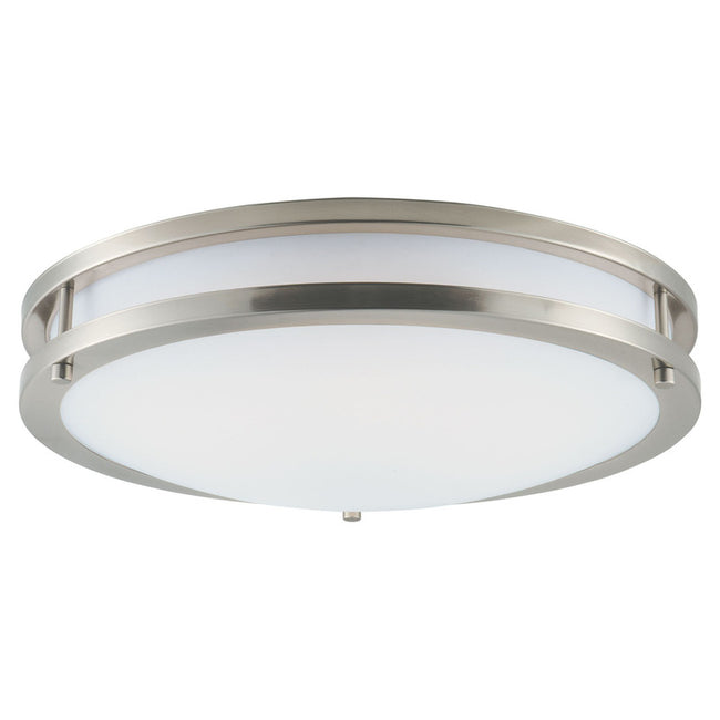 Maxim 55544WTSN - Linear 1 Light 16" LED Flush Mount