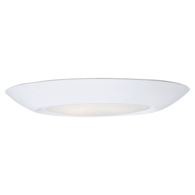 Maxim 57614WTWT - Diverse 1 Light 8" Flush Mount