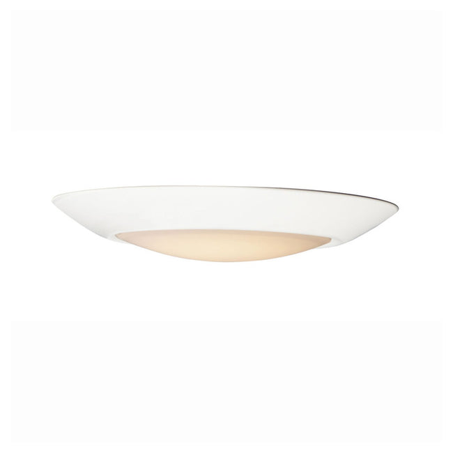 Maxim 57643WTBK - Diverse 1 Light 8" Flush Mount