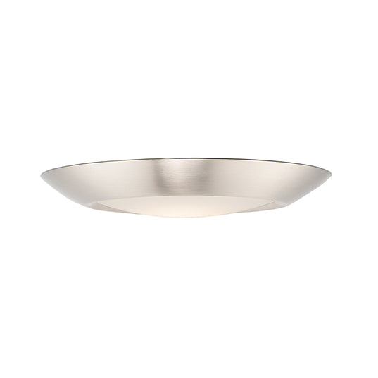 Maxim 57647WTBK - Diverse 1 Light 8" Flush Mount