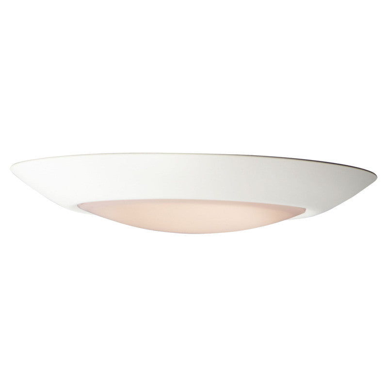 Maxim 57647WTBK - Diverse 1 Light 8" Flush Mount