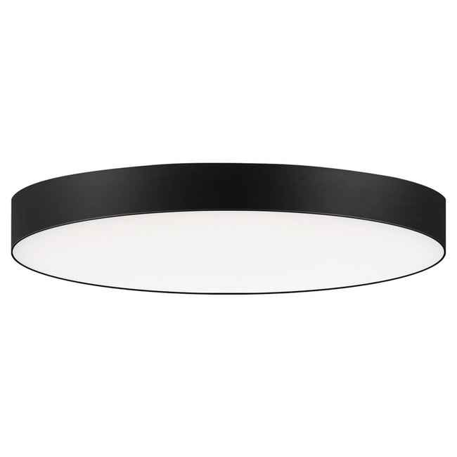 Maxim 57662WTBK - Trim 1 Light 7" Round LED Flush Mount