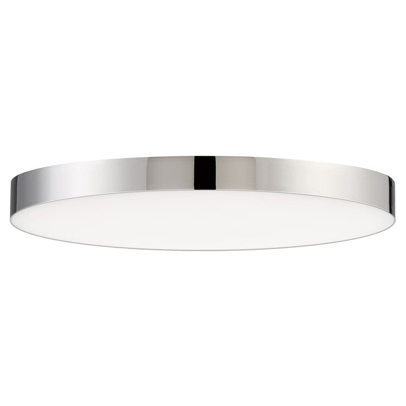 Maxim 57663WTBK - Trim 1 Light 9" Round LED Flush Mount