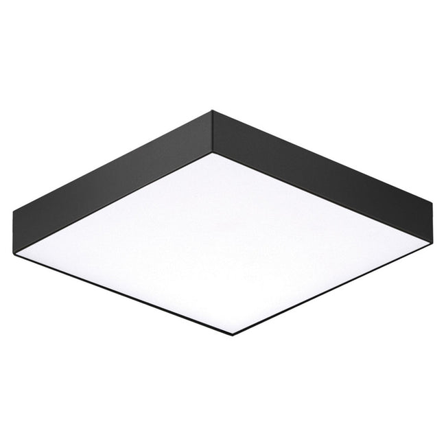 Maxim 57665WTBK - Trim 1 Light 5" Square LED Flush Mount