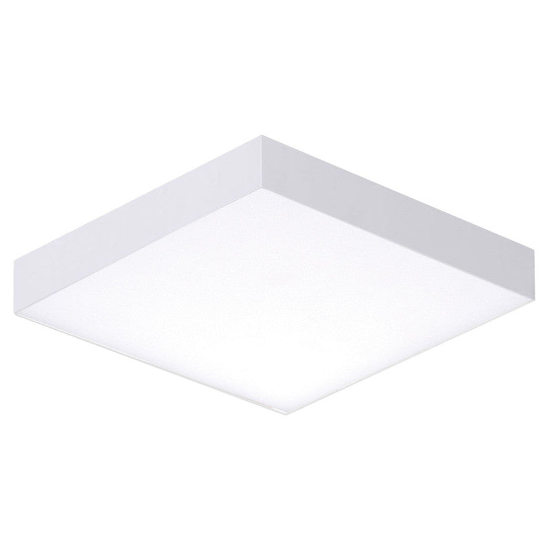 Maxim 57665WTBK - Trim 1 Light 5" Square LED Flush Mount