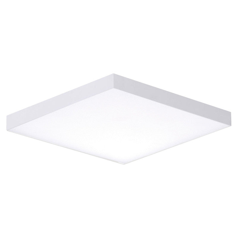 Maxim 57667WTBK - Trim 1 Light 6" Square LED Flush Mount