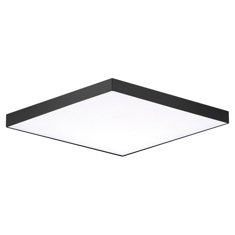 Maxim 57668WTBK - Trim 1 Light 9" Square LED Flush Mount