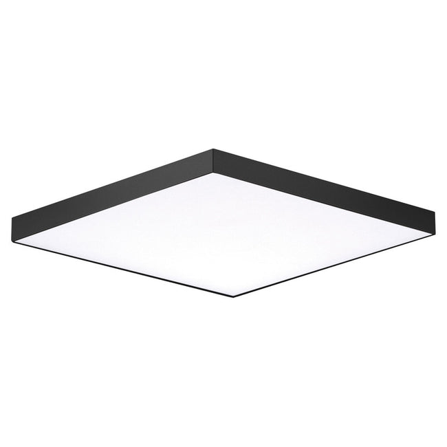 Maxim 57668WTBK - Trim 1 Light 9" Square LED Flush Mount