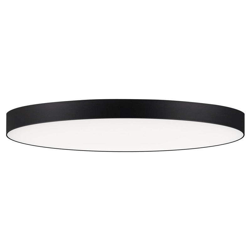 Maxim 57670WTBK - Trim 1 Light 16" Square LED Flush Mount