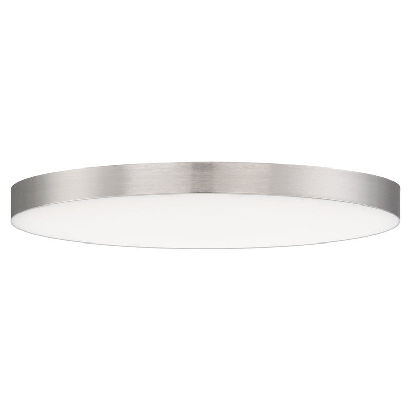 Maxim 57670WTBK - Trim 1 Light 16" Square LED Flush Mount