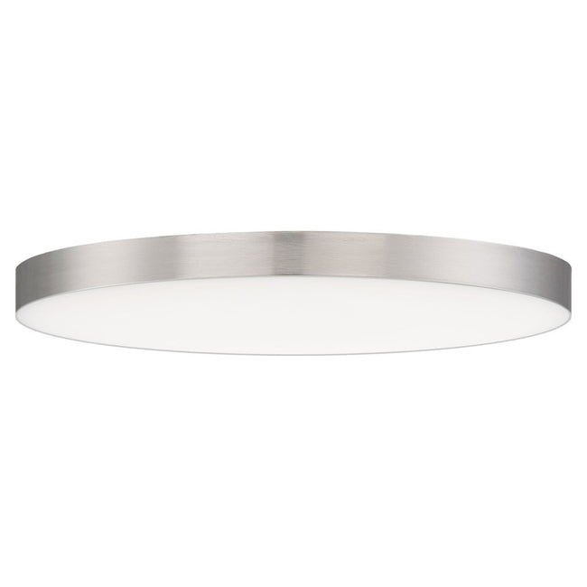 Maxim 57670WTBK - Trim 1 Light 16" Square LED Flush Mount