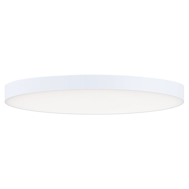 Maxim 57670WTBK - Trim 1 Light 16" Square LED Flush Mount