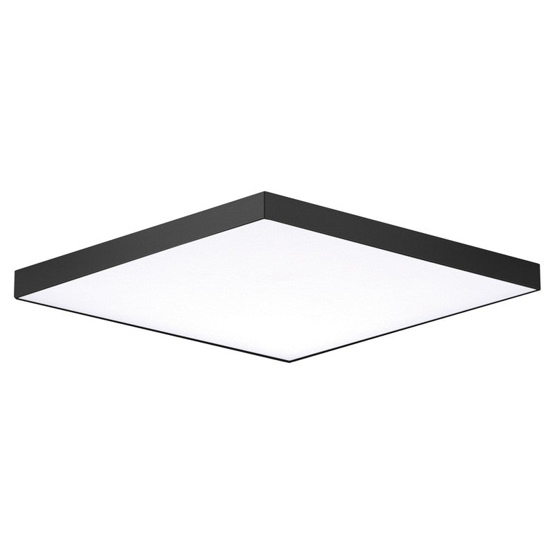 Maxim 57675WTBK - Trim 1 Light 15" Square LED Flush Mount