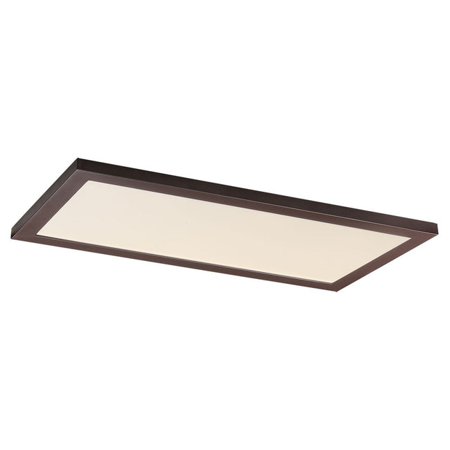 Maxim 57762WTAL - Sky 1 Light 24" LED Flush Mount - 3000K