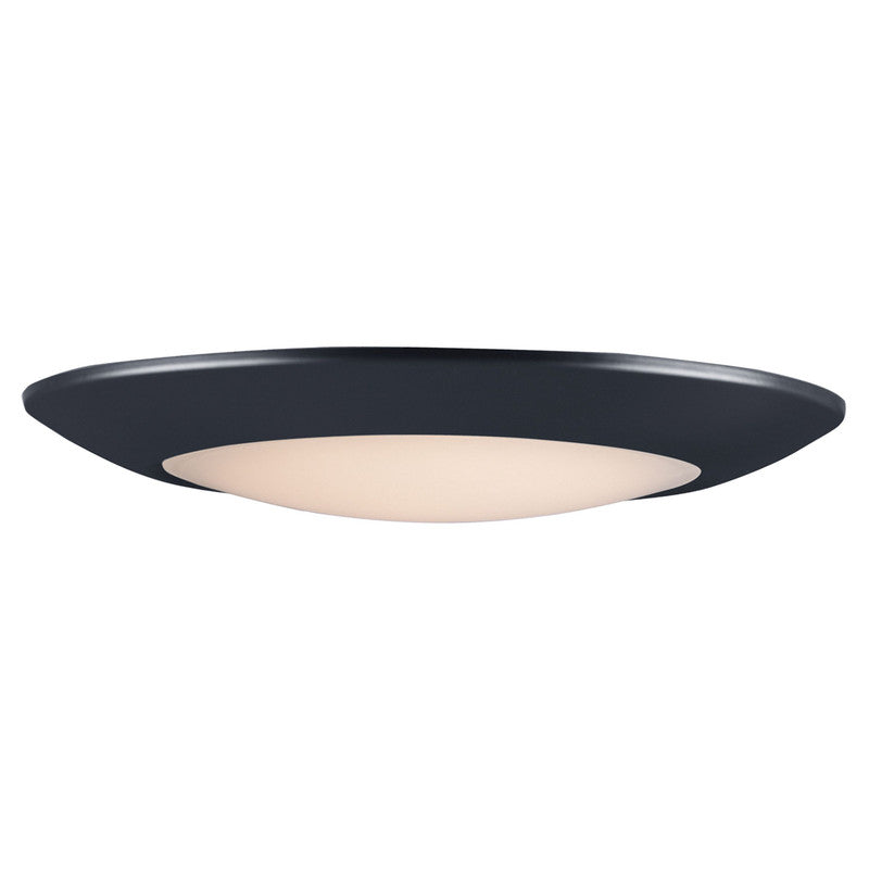 Maxim 57855WTBK - Diverse 1 Light 11" Flush Mount