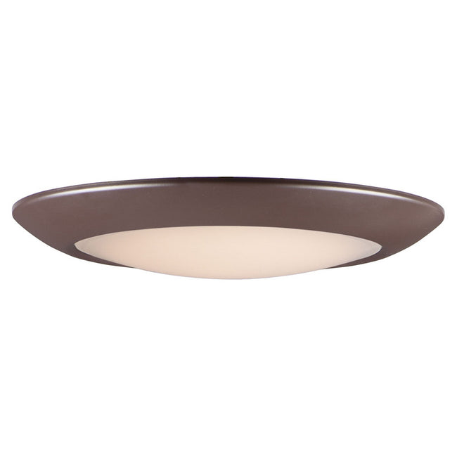 Maxim 57860WTBK - Diverse 1 Light 13" Flush Mount