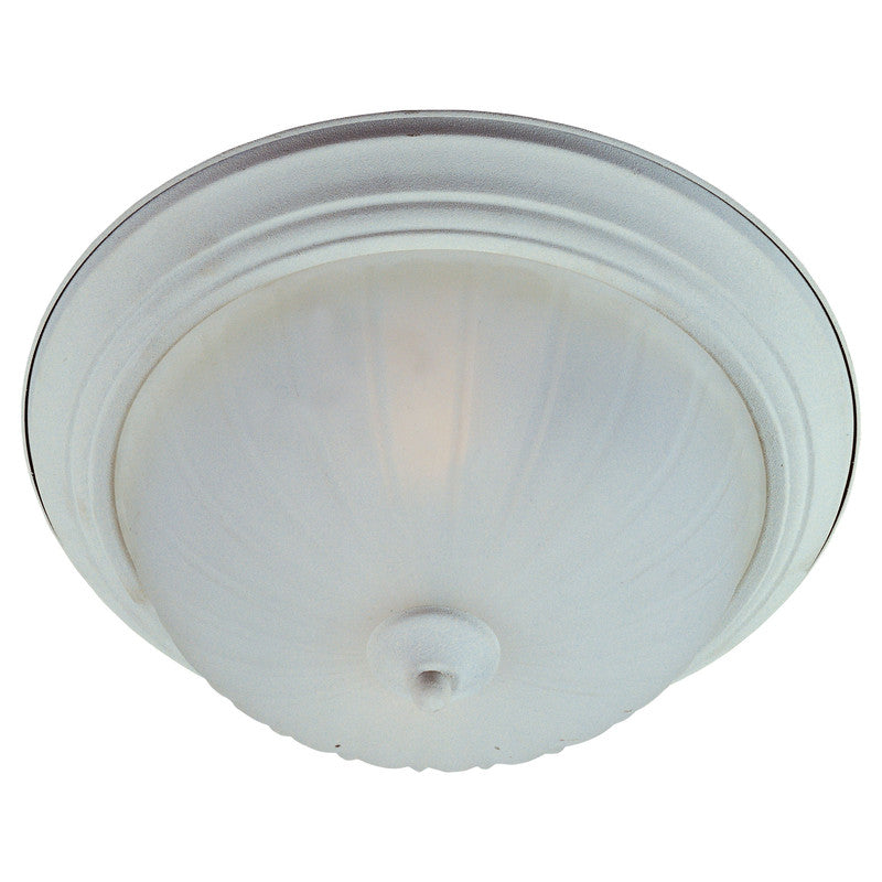 Maxim 5830FTBK - Essentials - 583x 1 Light 12" Flush Mount