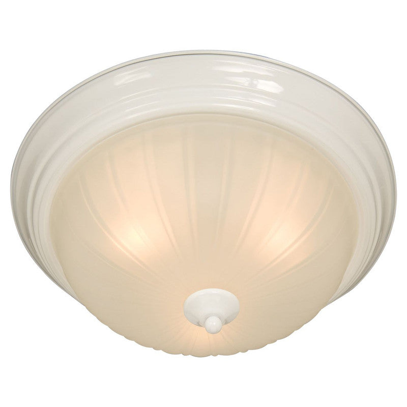 Maxim 5830FTBK - Essentials - 583x 1 Light 12" Flush Mount