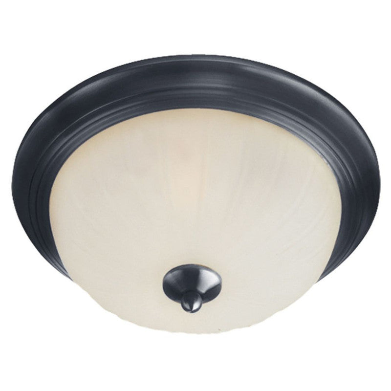 Maxim 5832FTBK - Essentials - 583x 3 Light 16" Flush Mount