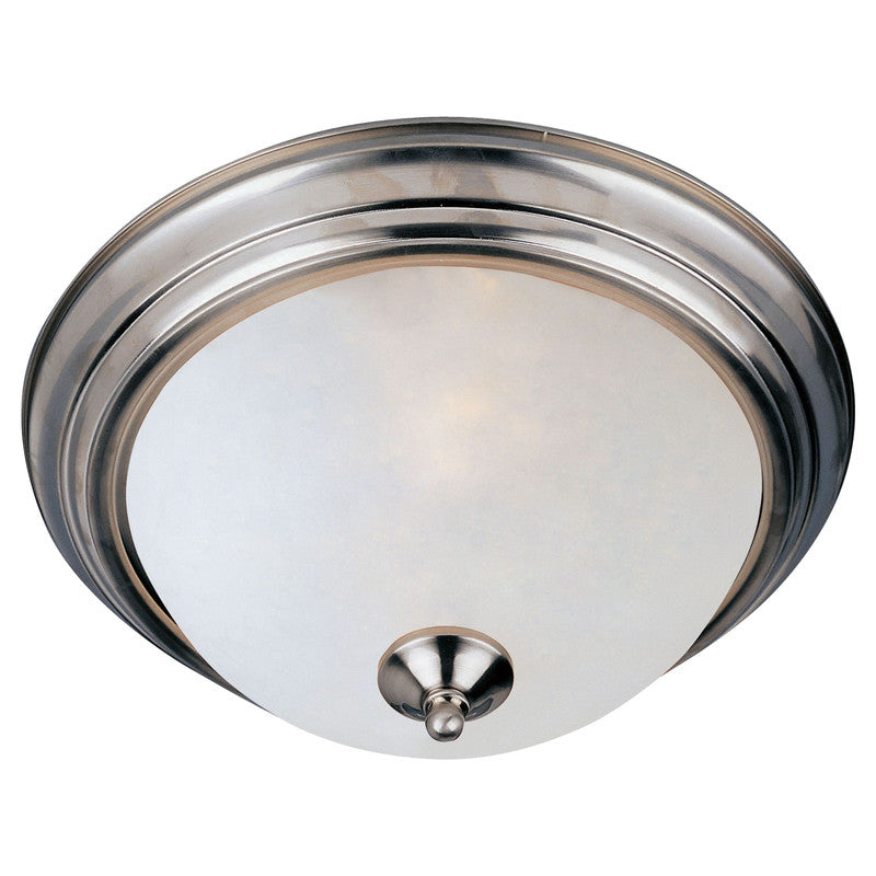 Maxim 5840FTBK - Essentials - 584x 1 Light 12" Flush Mount