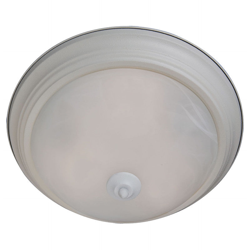 Maxim 5840FTBK - Essentials - 584x 1 Light 12" Flush Mount