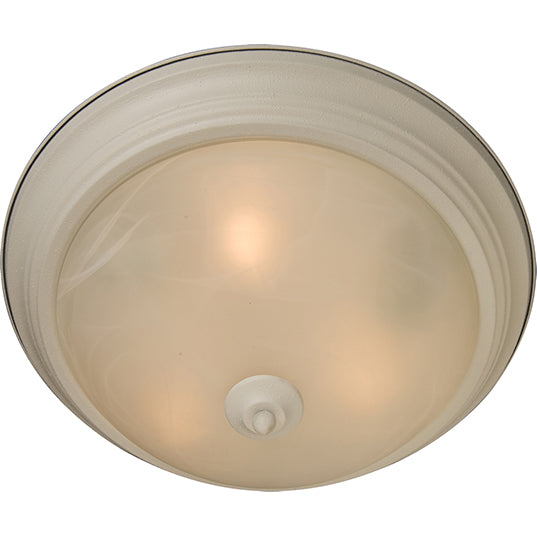 Maxim 5842FTBK - Essentials - 584x 3 Light 16" Flush Mount