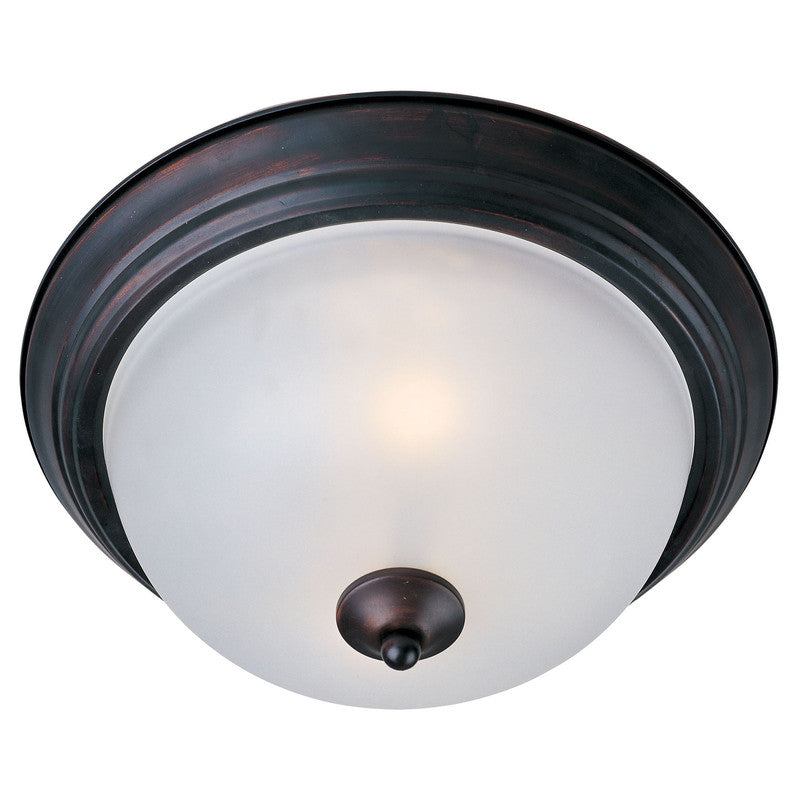 Maxim 5849FTOI - Essentials - 584x 2 Light 12" Flush Mount