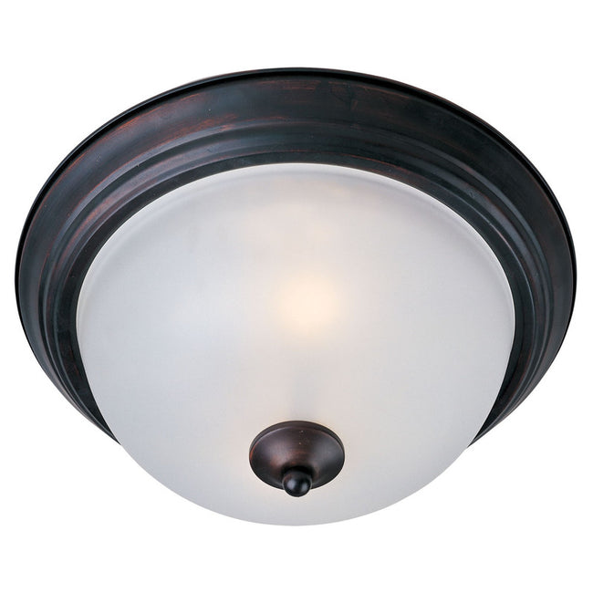 Maxim 5849FTOI - Essentials - 584x 2 Light 12" Flush Mount