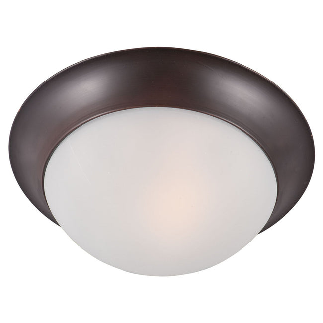 Maxim 5851FTBK - Essentials - 585x 2 Light 14" Flush Mount
