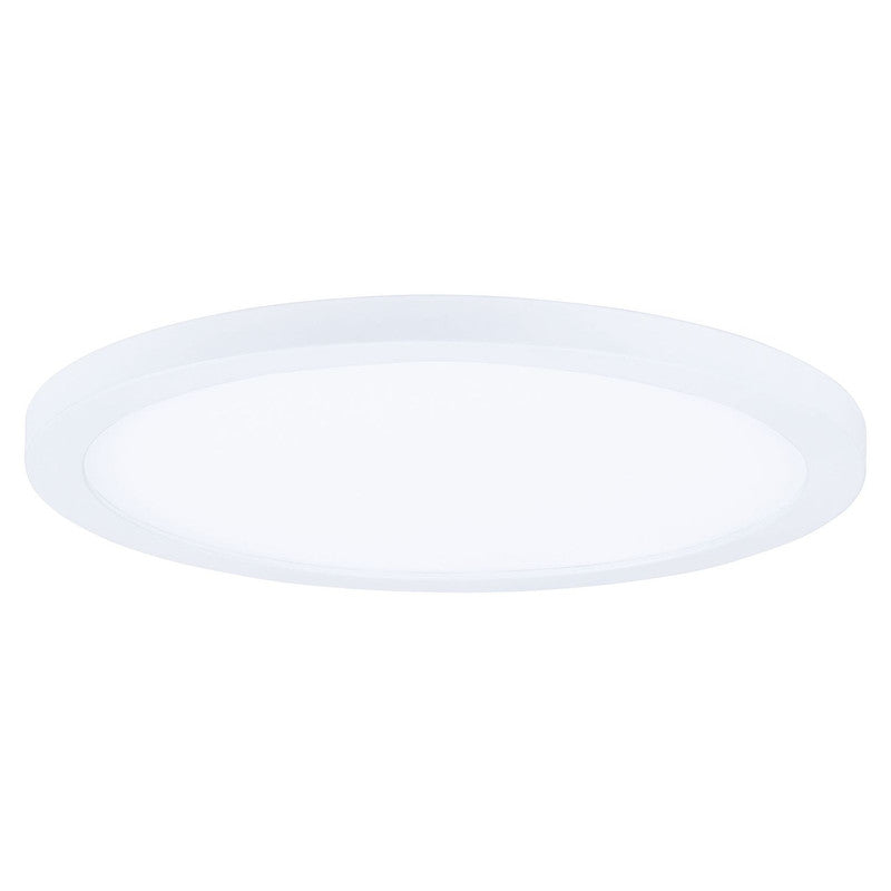 Maxim 58711WTWT - Wafer 1 Light 6" Round LED Flush Mount - 3000K - 0-10V Dimming
