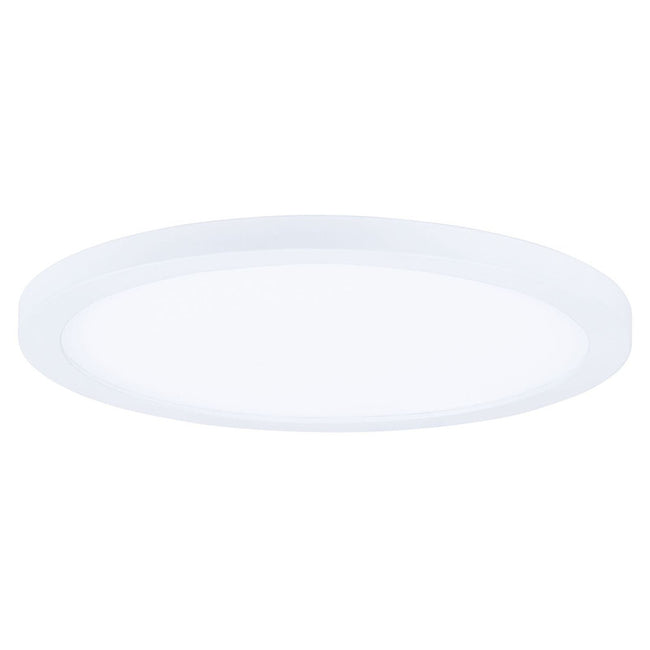 Maxim 58711WTWT - Wafer 1 Light 6" Round LED Flush Mount - 3000K - 0-10V Dimming