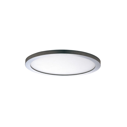 Maxim 58712WTBK - Wafer 1 Light 7" Round LED Flush Mount - 3000K