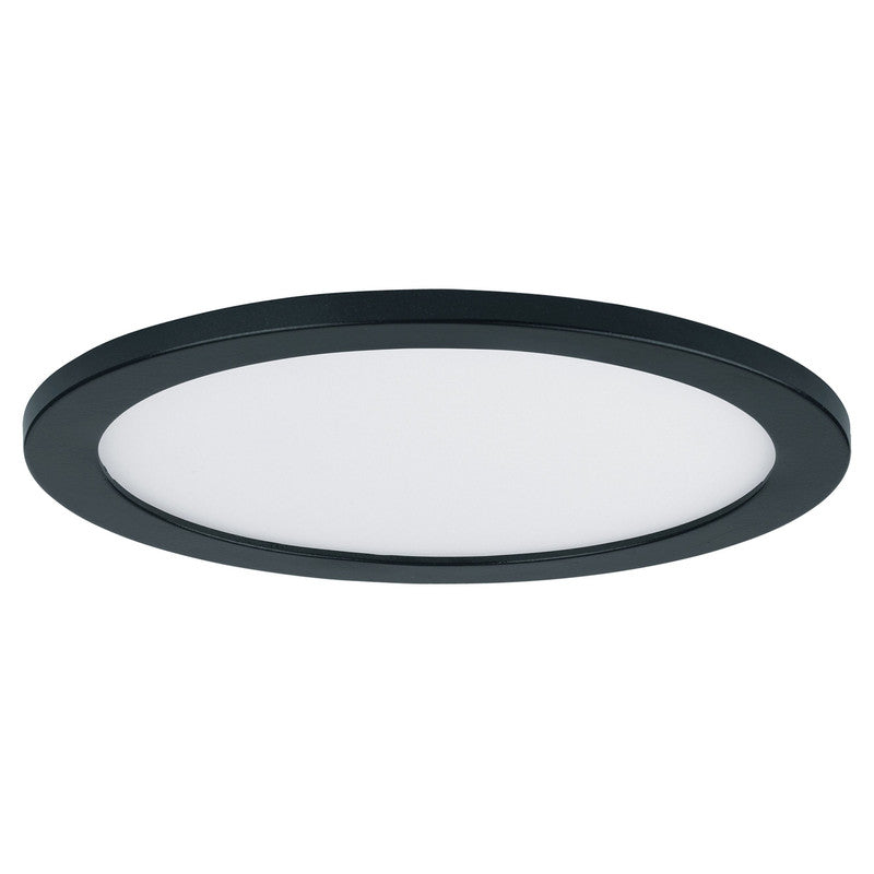 Maxim 58736WTBK - Wafer 1 Light 15" Square LED Flush Mount - 3000K
