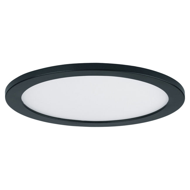 Maxim 58736WTBK - Wafer 1 Light 15" Square LED Flush Mount - 3000K