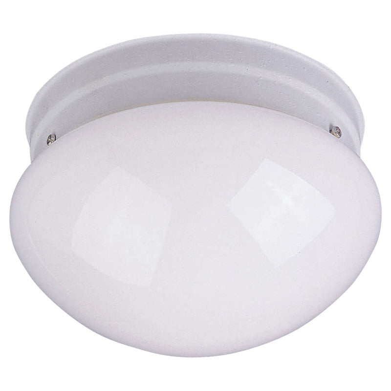 Maxim 5881WTBK - Essentials - 588x 2 Light 9" Flush Mount