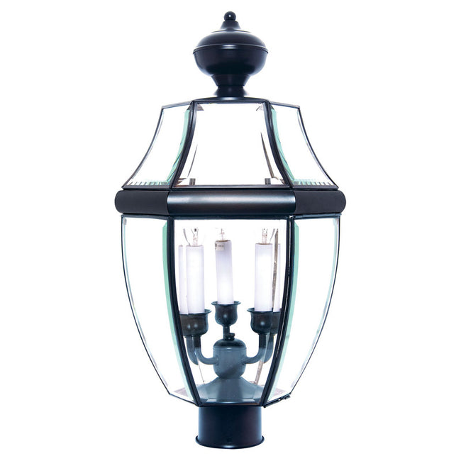 Maxim 6098CLBK - South Park 3 Light 24" Post Light