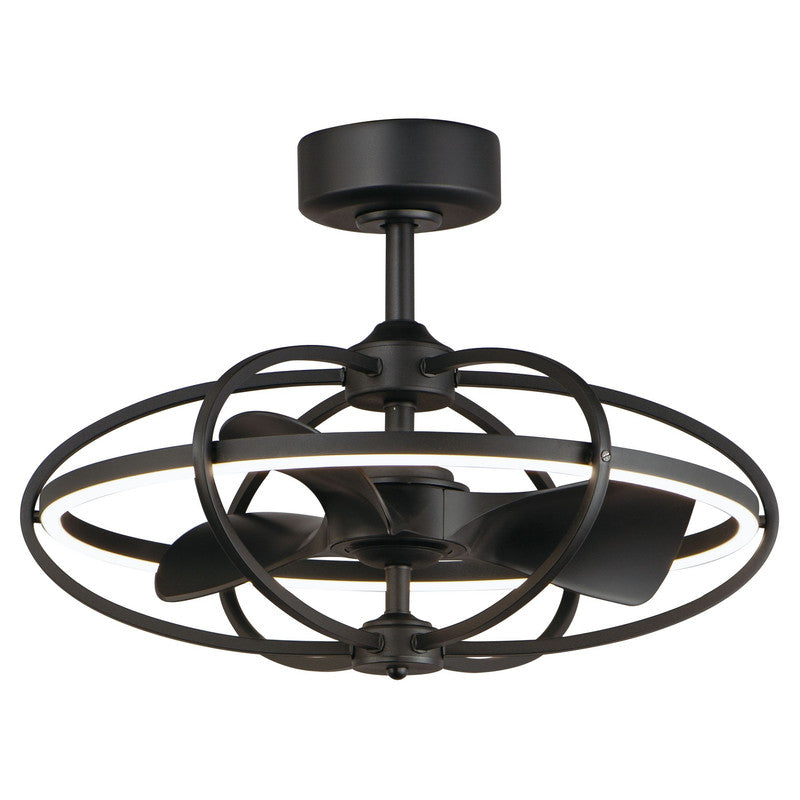 Maxim 61002BK - Corona Fan LED 28" Fandelight