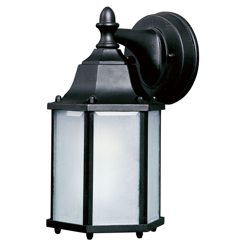 Maxim 66926BK - Builder Cast 1 Light 10" Wall Sconce w/ LED Bulb